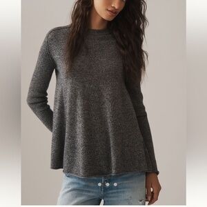 NWT Maeve Crew-Neck Cashmere Swing Sweater Size S